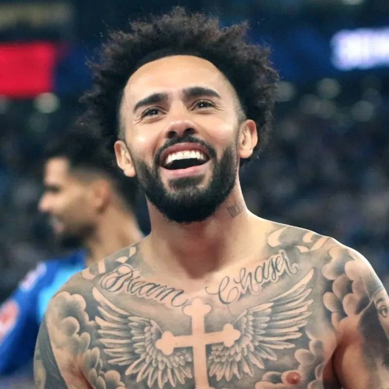 Chest Neck  tattoo