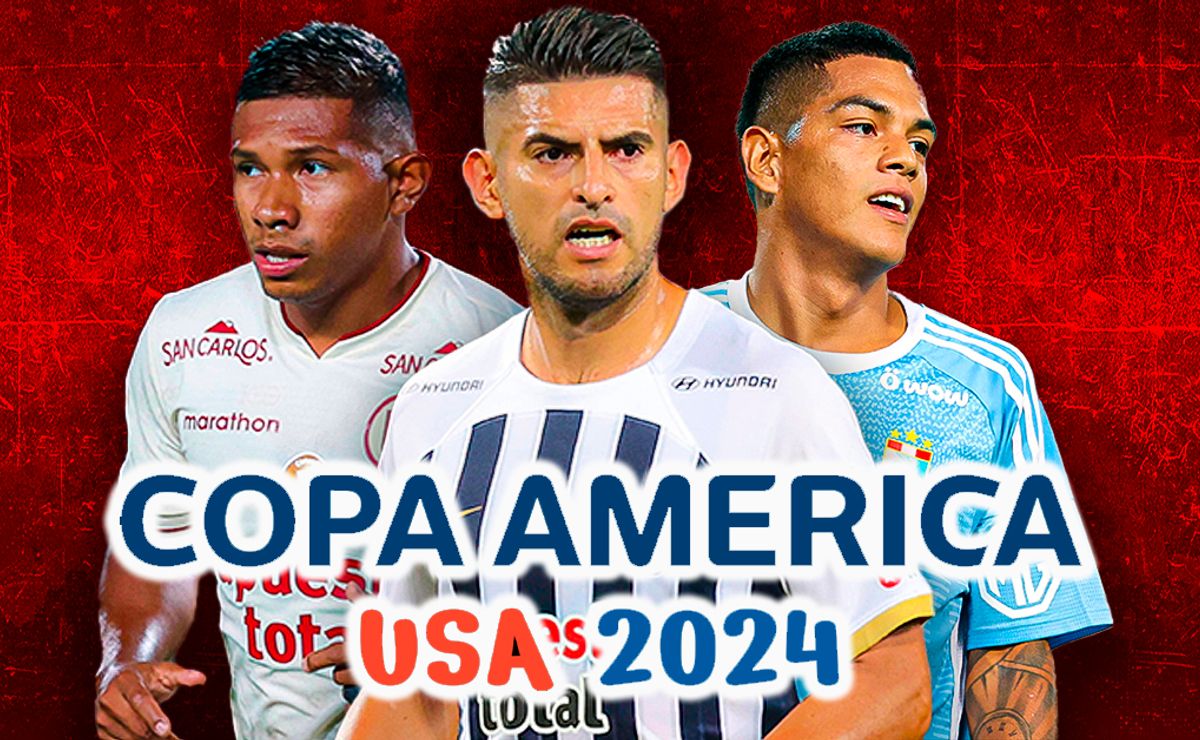 La lista de 14 jugadores de la Liga 1 que van con Perú a la Copa América 2024