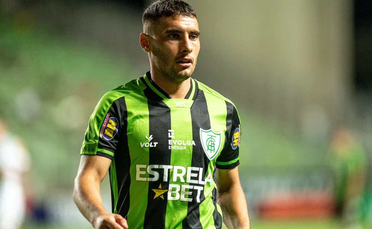 Martinez jogando no América-MG - Foto | Divulgação: Getty Images