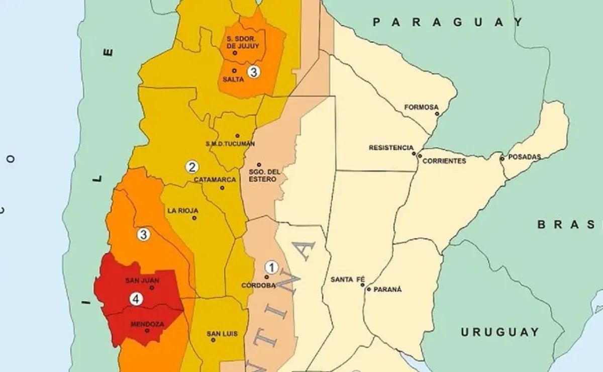 El Riesgo Sísmico en la Región del Noroeste Argentino (Rep