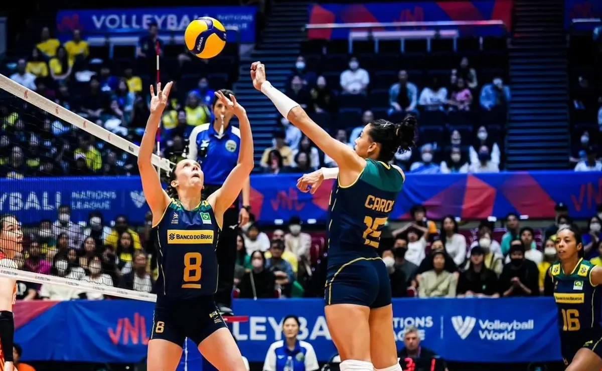 Vôlei feminino: Saiba horário dos jogos e onde assistir Brasil x Coreia do  Sul · Notícias da TV