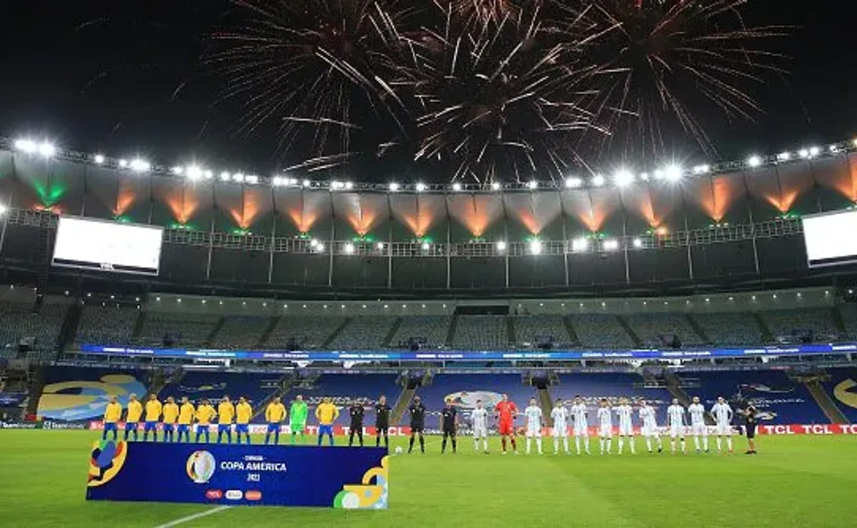 Brasil e Argentina se enfrentam hoje à noite no Maracanã com a garantia de  um grande público - D'a Paraíba