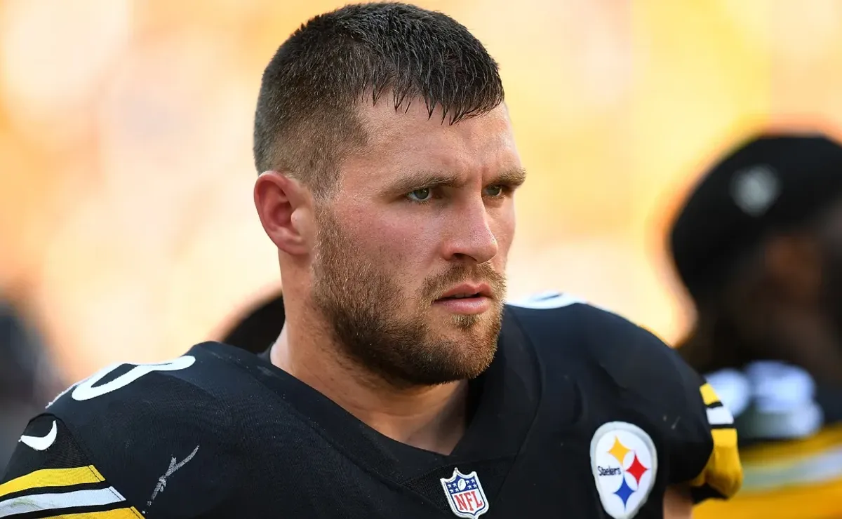 Pittsburgh plunge! Steelers pass rusher T.J. Watt takes accidental