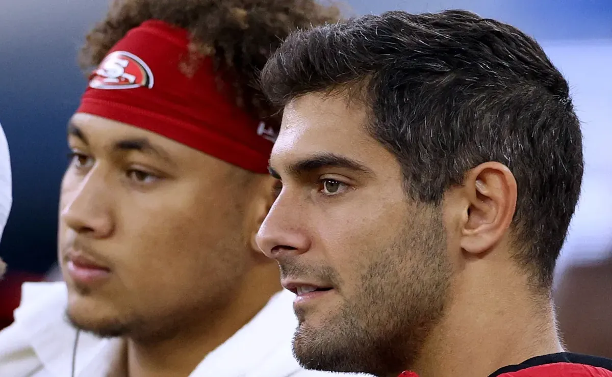 Jimmy Garoppolo calls 49ers' Trey Lance situation what it is: messy