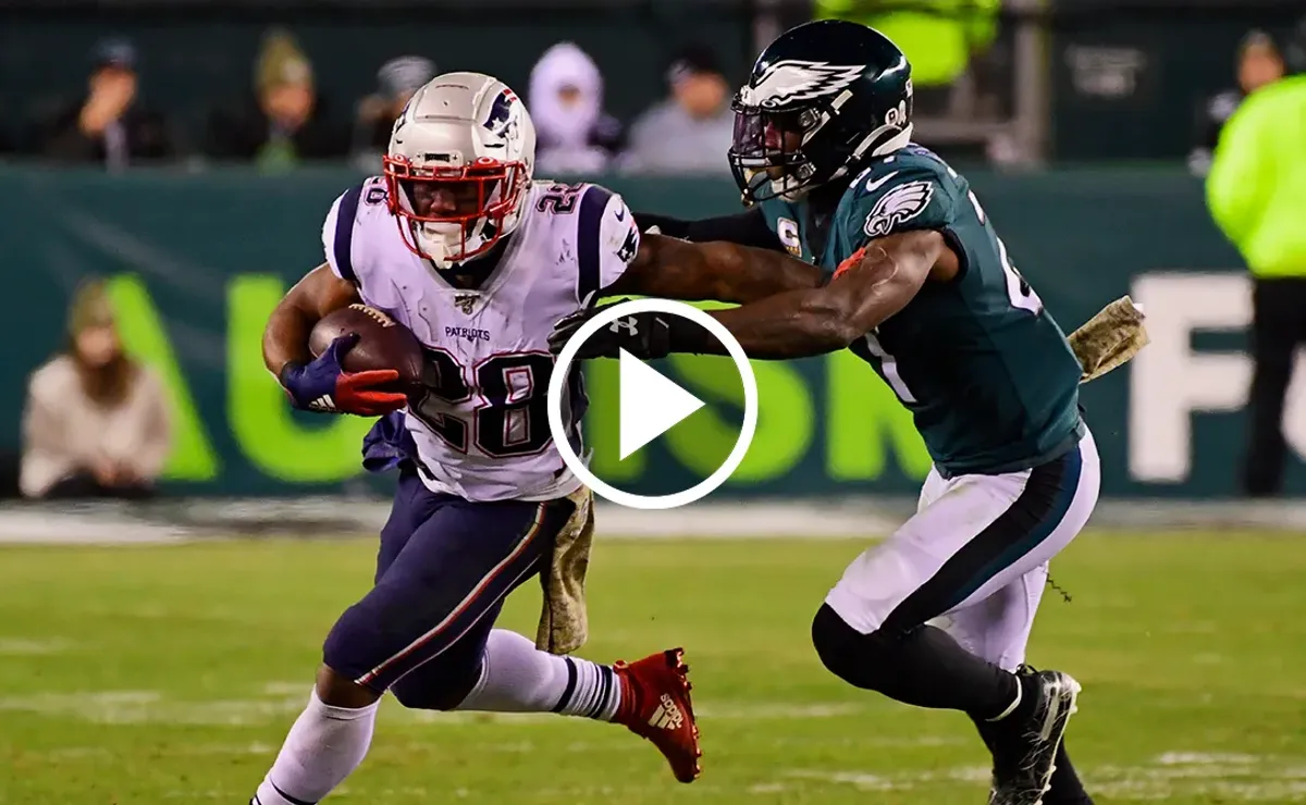 Dónde VER ONLINE New England Patriots vs. Philadelphia Eagles EN