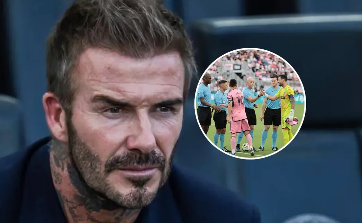 El lamento de Beckham tras la reacción de Messi contra el árbitro de Inter  Miami vs. St. Louis City - Bolavip