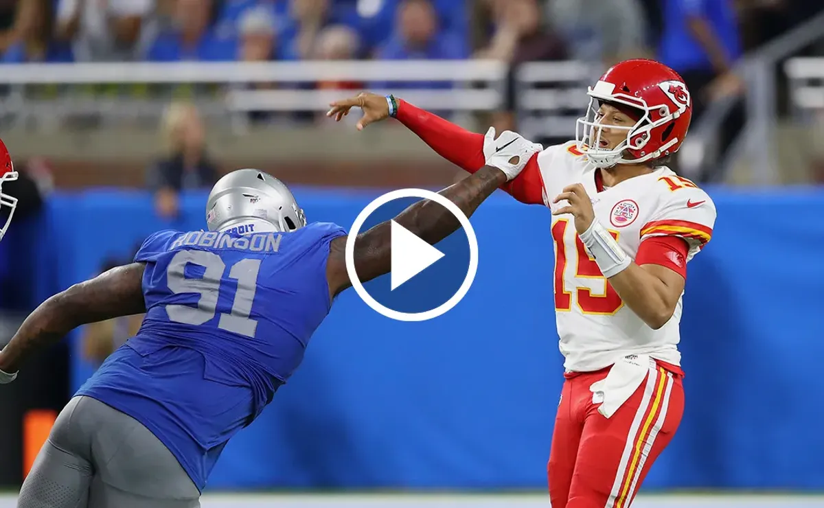 Kansas vs Detroit: dónde ver partido Chiefs En Vivo y a qué hora