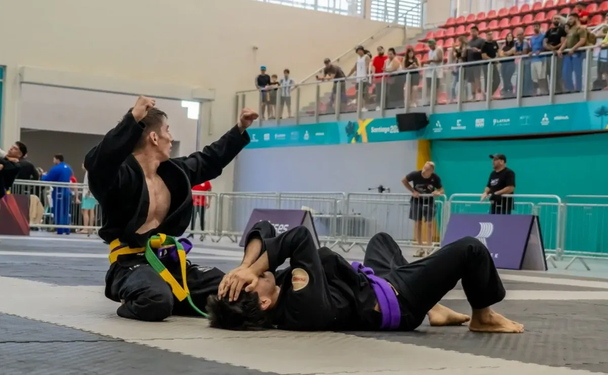 El Estadio Nacional fue testigo de un emocionante torneo de Jiujitsu