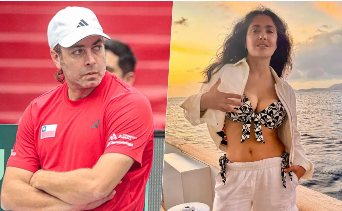 Nicolás Massú y Salma Hayek: un romance inesperado