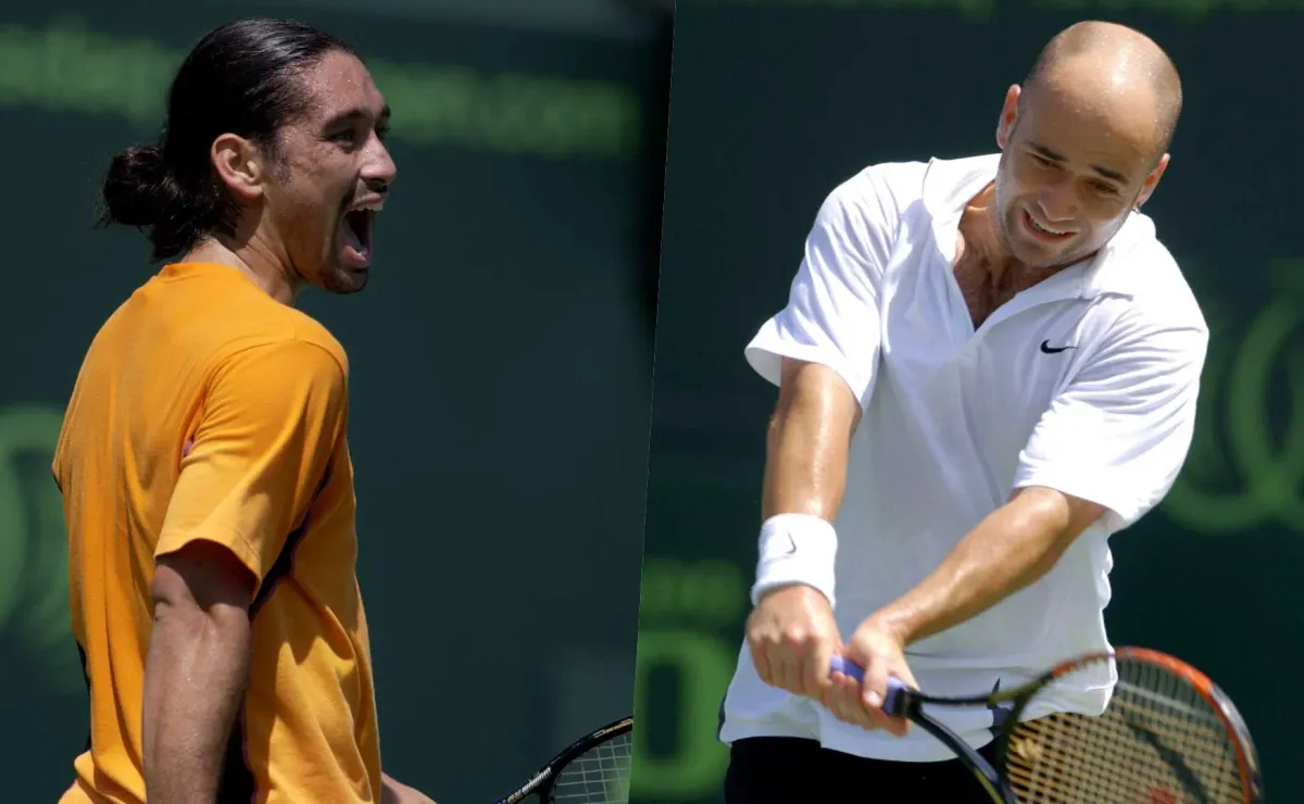 Diferencia abismal en premios ATP entre Agassi y Ríos