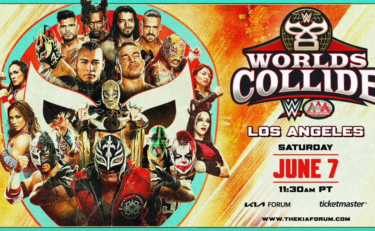 Worlds Collide de WWE y AAA transmitido en exclusiva