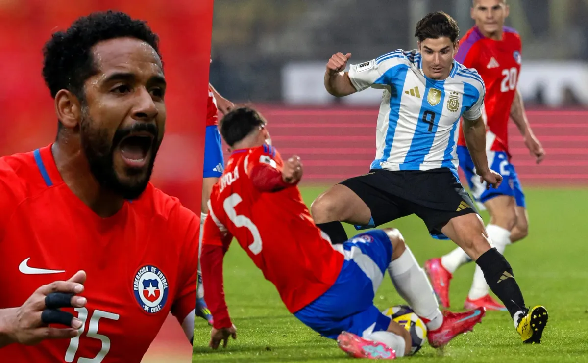 Beausejour molesto por Argentina entrenar ante Chile