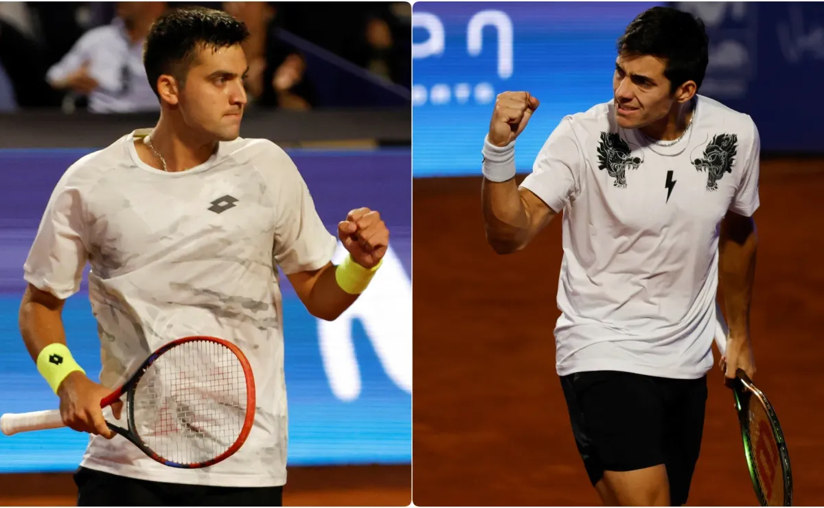 Tomás Barrios y Cristian Garin se reencuentran en el circuito ATP