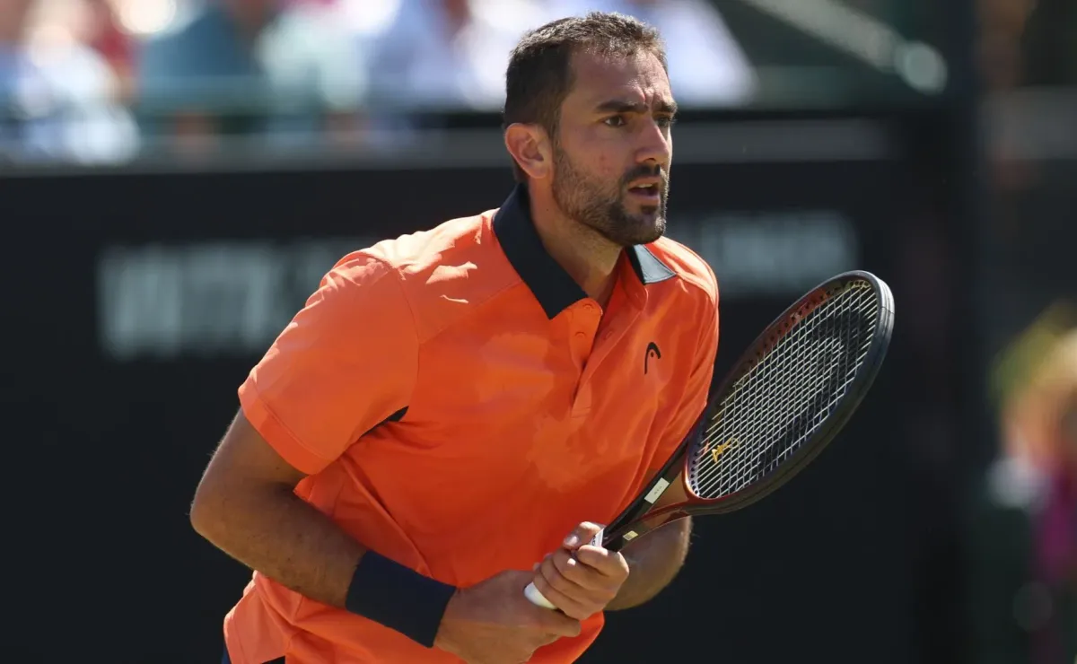 Marin Cilic, ex N°3 del mundo, espera a Tomás Barrios