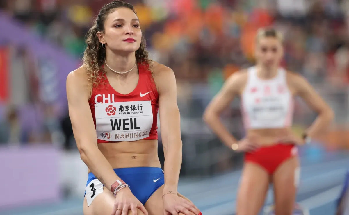 Martina Weil rompe récord chileno en Diamond League