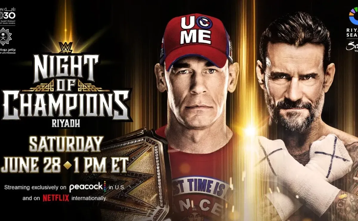 WWE Night of Champions 2025: Horario, transmisión y detalles del evento de junio