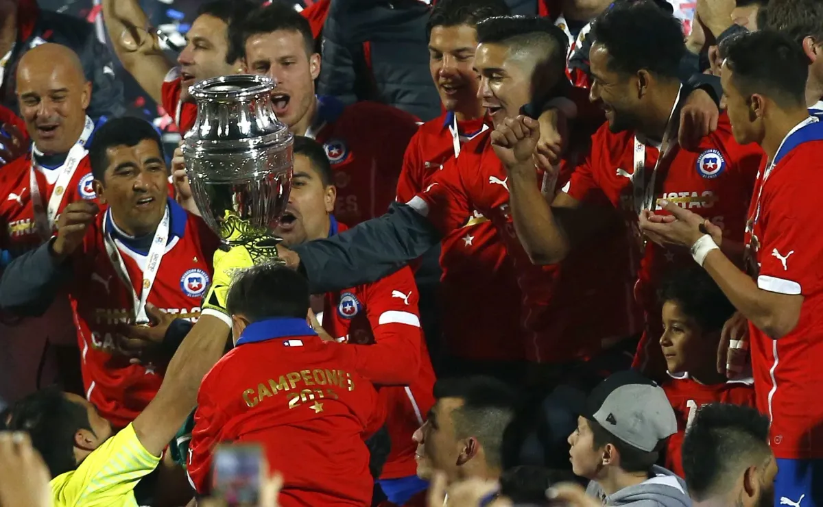 Ángelo Henríquez, campeón de la Copa América con la Roja