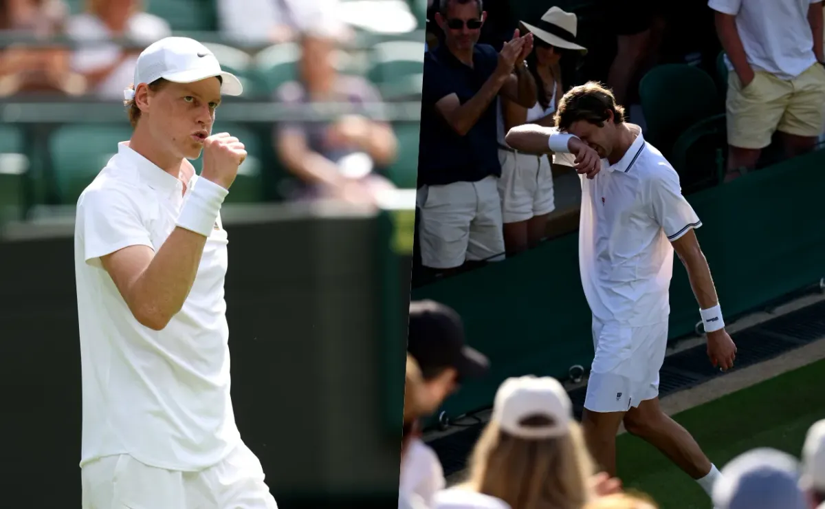 Sinner se burla de Jarry y compañía en Wimbledon tras caso de dopaje