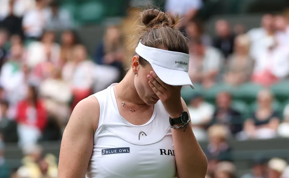 Barbora Krejcikova cae 62 puestos en ranking WTA tras Wimbledon