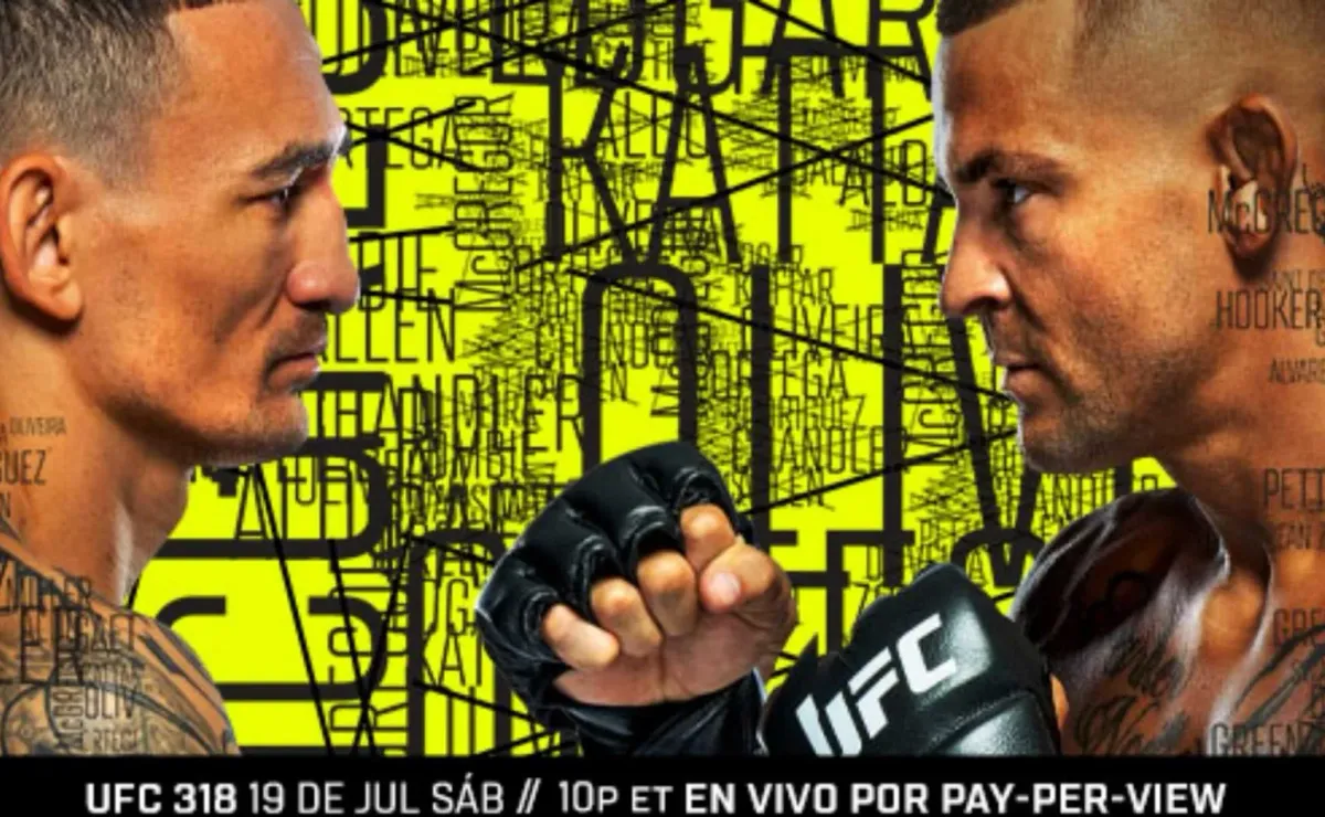 UFC 318: Max Holloway vs. Dustin Poirier 3 en Chile sin ESPN
