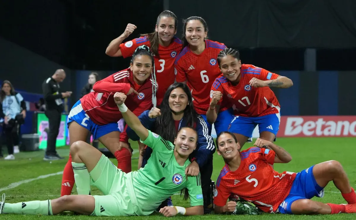 Chile vs. Paraguay en Copa América Femenina 2025 por CHV