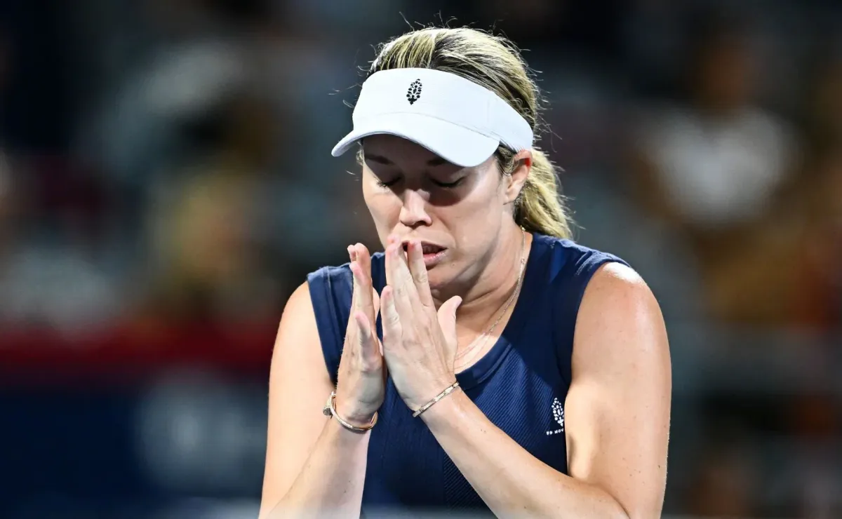 Danielle Collins colapsa en Masters de Cincinnati