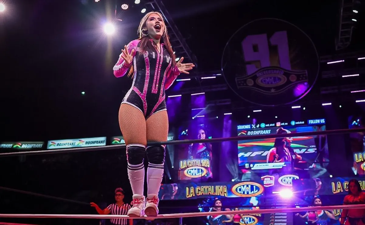 La Catalina regresa para reclamar su trono en la lucha libre de Chile
