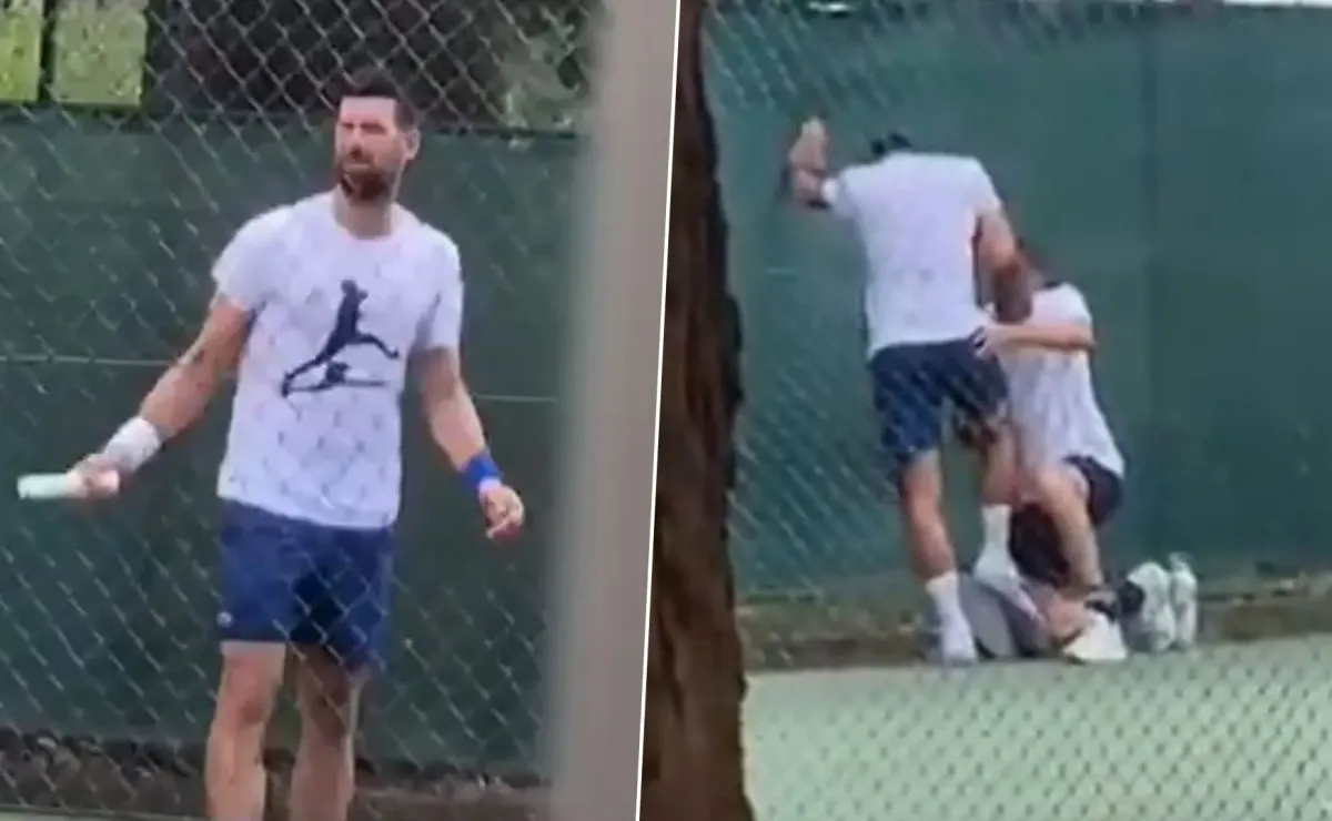 Preocupantes imágenes de Djokovic a días del US Open