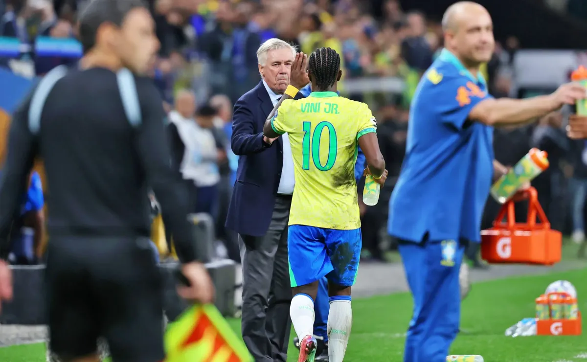 Carlo Ancelotti descarta a Vinicius Jr. para duelo con Chile