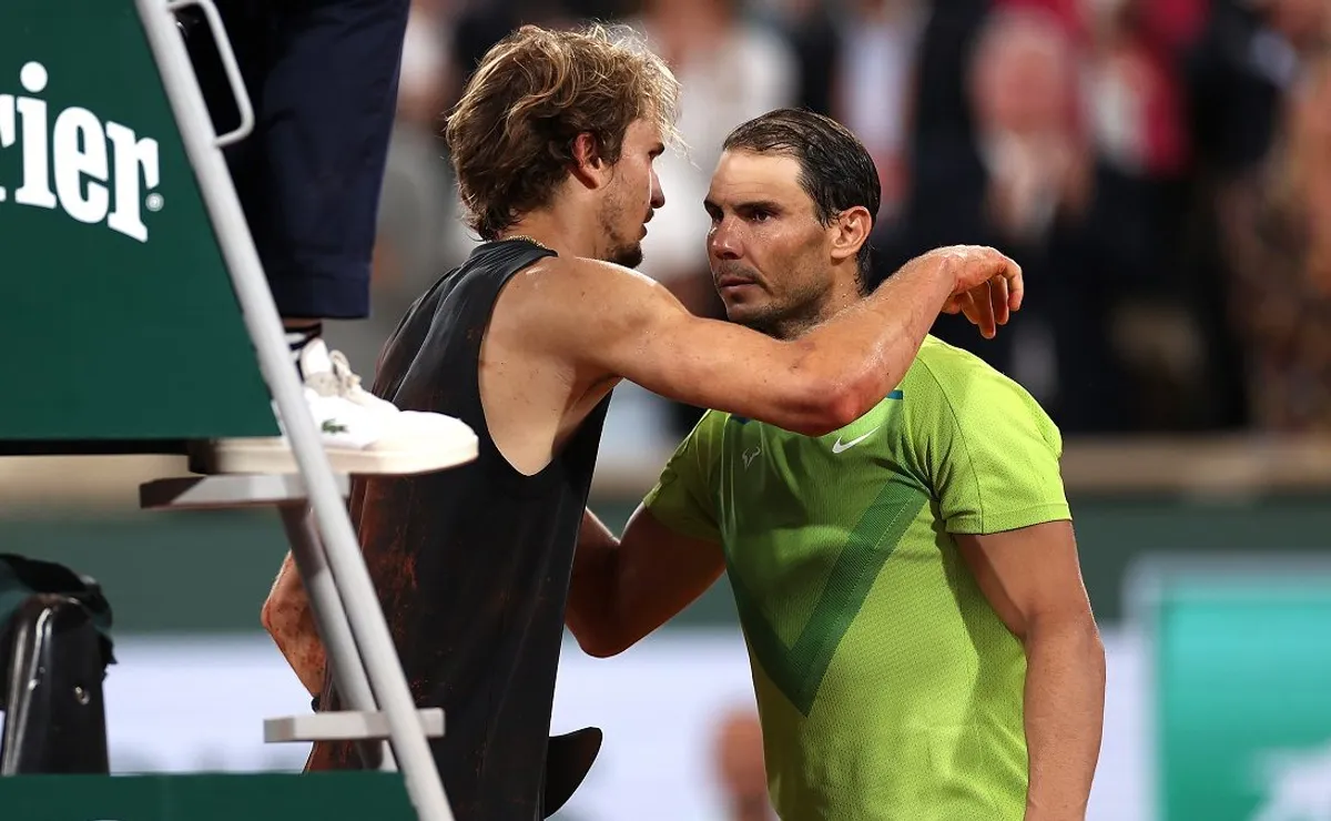 Nadal aconseja a Zverev para debutar ante Tabilo en el US Open