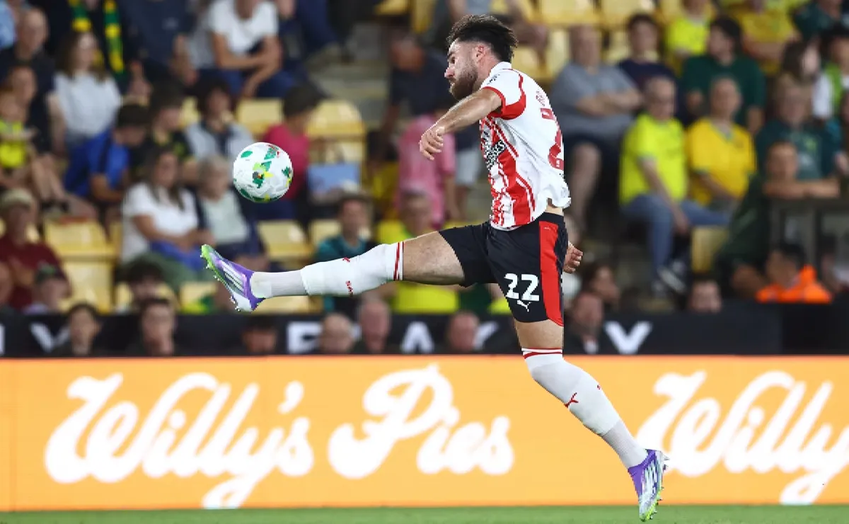 Ben Brereton suma minutos en triunfo del Southampton