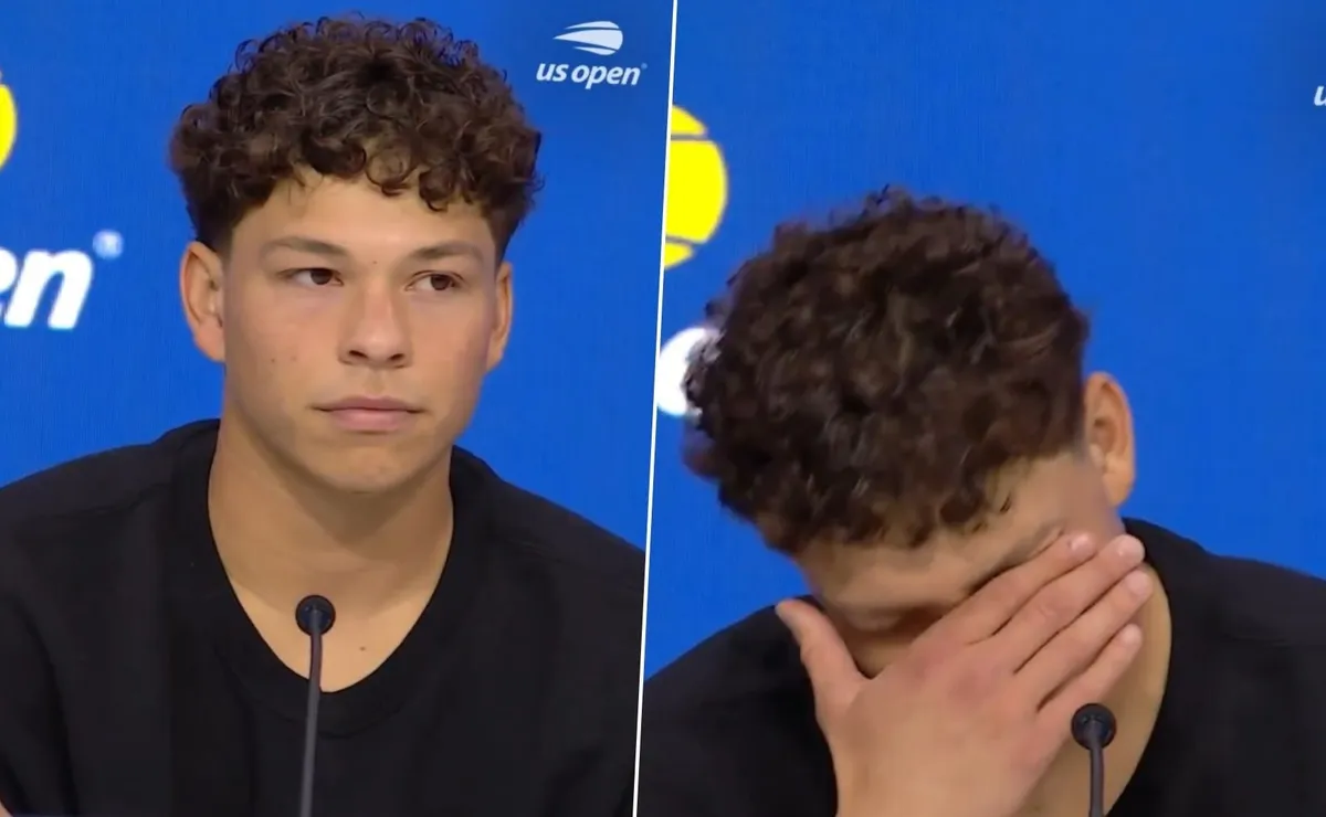 Ben Shelton, top 10 ATP, sorprendido por su novia en US Open