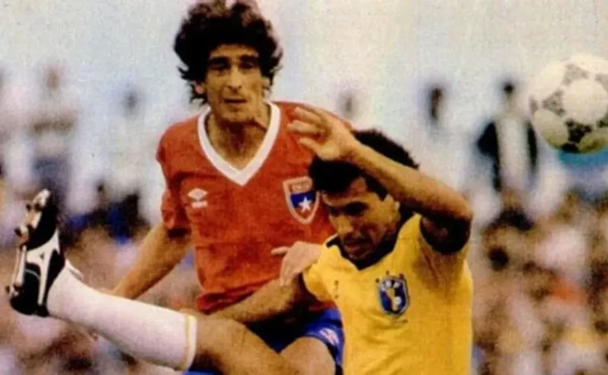 Chile visita a Brasil con Manuel Pellegrini en 1986