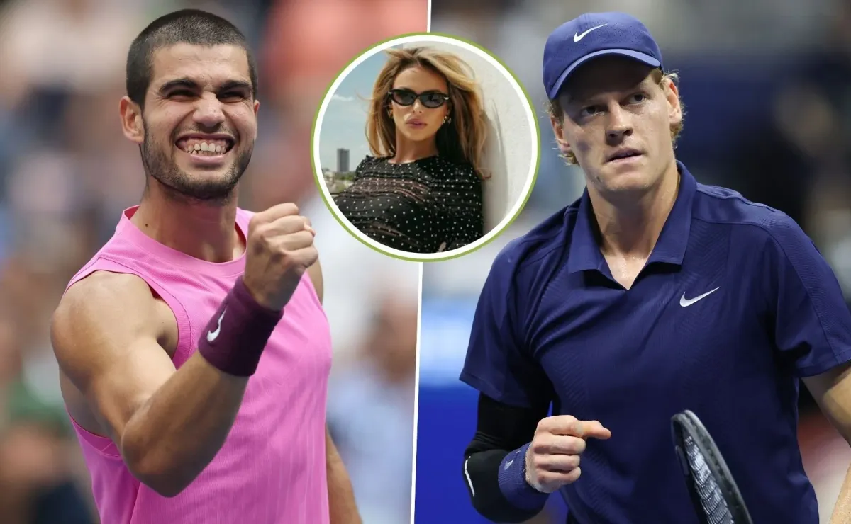 Modelo desata polémica entre Alcaraz y Sinner en US Open