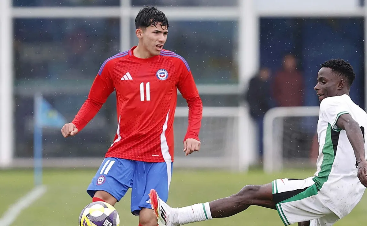 Vicente Álvarez sorprende en selección chilena Sub 20