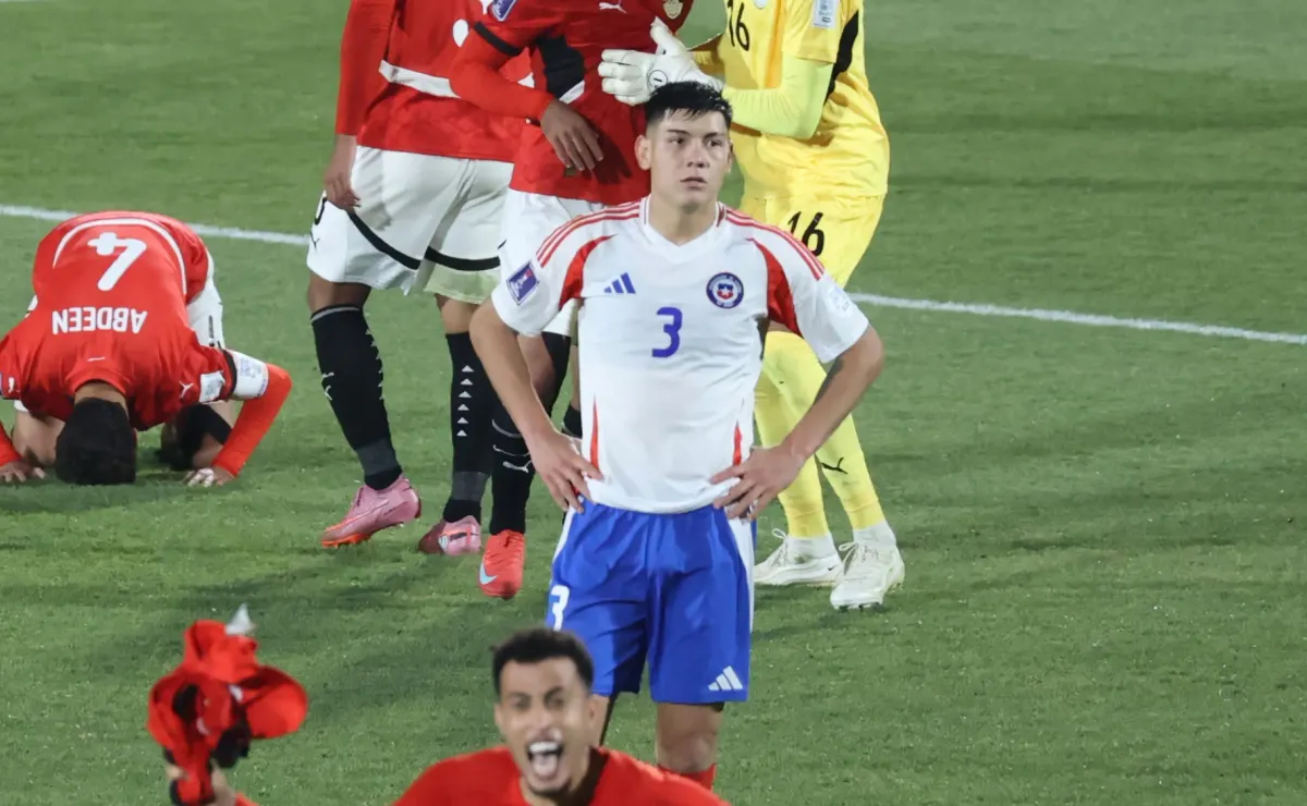 Tabla final Grupo A: Chile en Mundial Sub 20