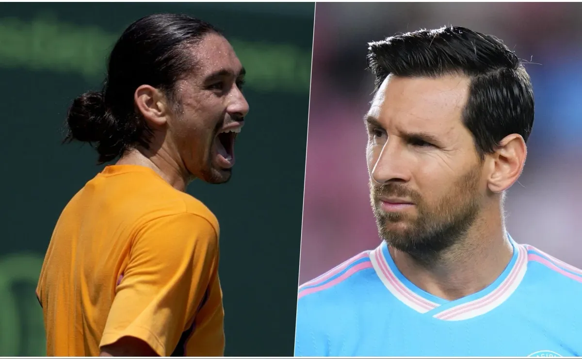 Argentino compara a Chino Ríos con Messi en tenis