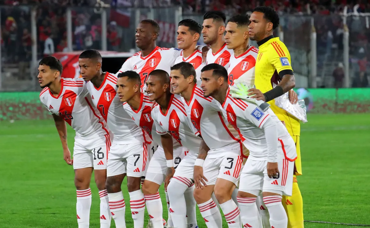 Formación inédita de Perú para Clásico del Pacífico vs Chile