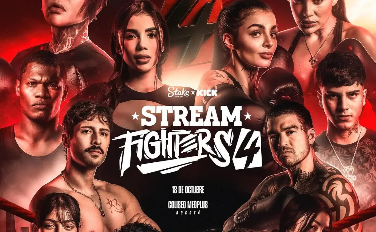 Evento de boxeo Stream Fighters 4: Cartelera y horario