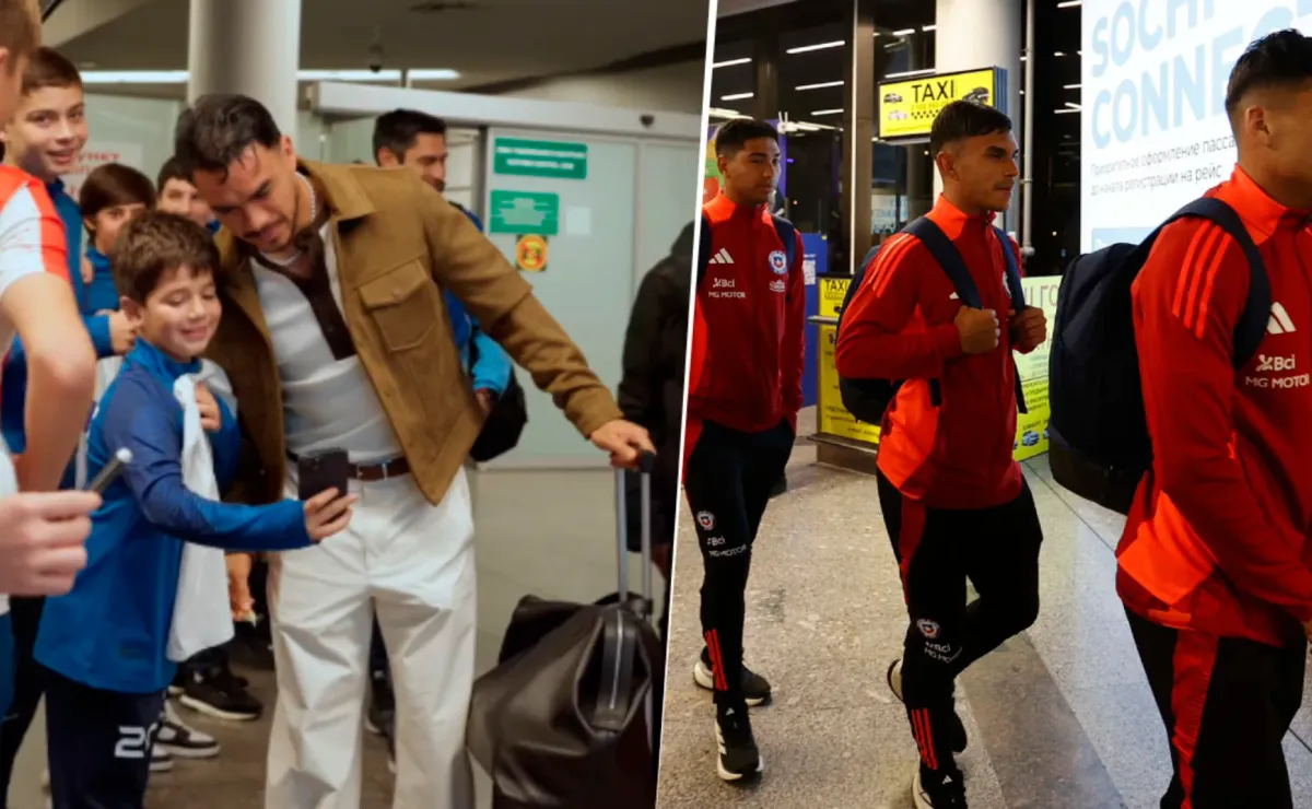 Sorpresa en la llegada de la Roja a Rusia por fecha FIFA