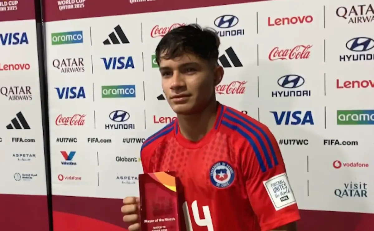 Cristián Díaz, figura de Chile en Mundial Sub 17 tras paso por Colo Colo