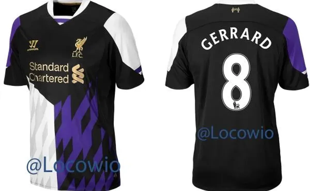 Liverpool Third Shirt for 2013-14 Season From Warrior
