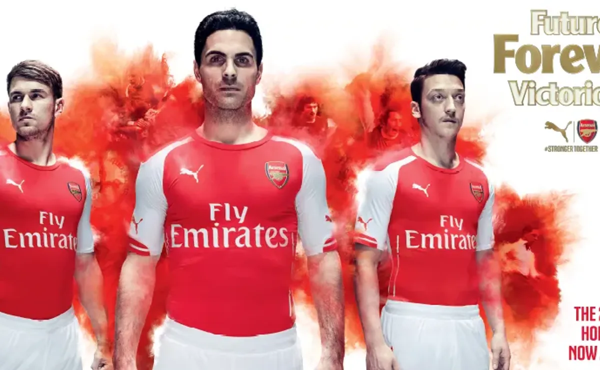 Arsenal unveil new Puma kits for 2014-15 season