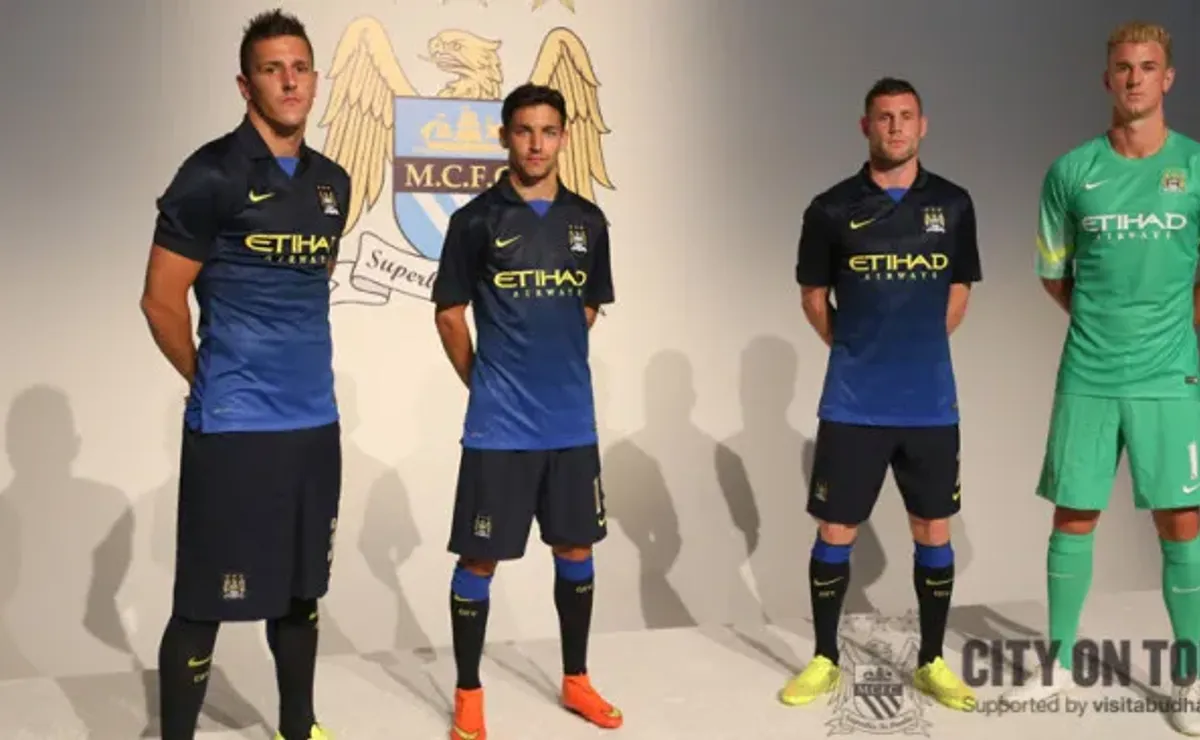 New Manchester City 14-15 Kits  Manchester city, Manchester city