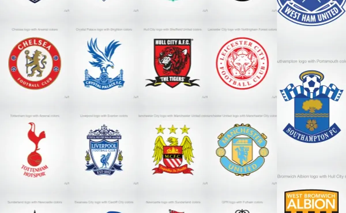 Crests of Premier League Clubs Reimagined - World Soccer Talk, image size:1200x740