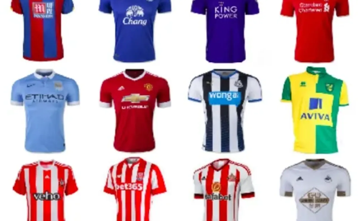 Best New English Premier League Kits: New EPL Uniforms 2015-16 Season