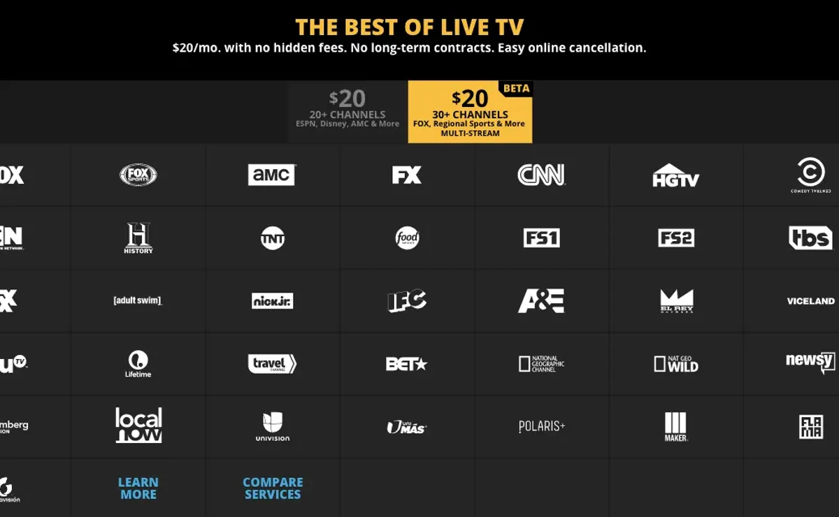 Sling tv champions online league