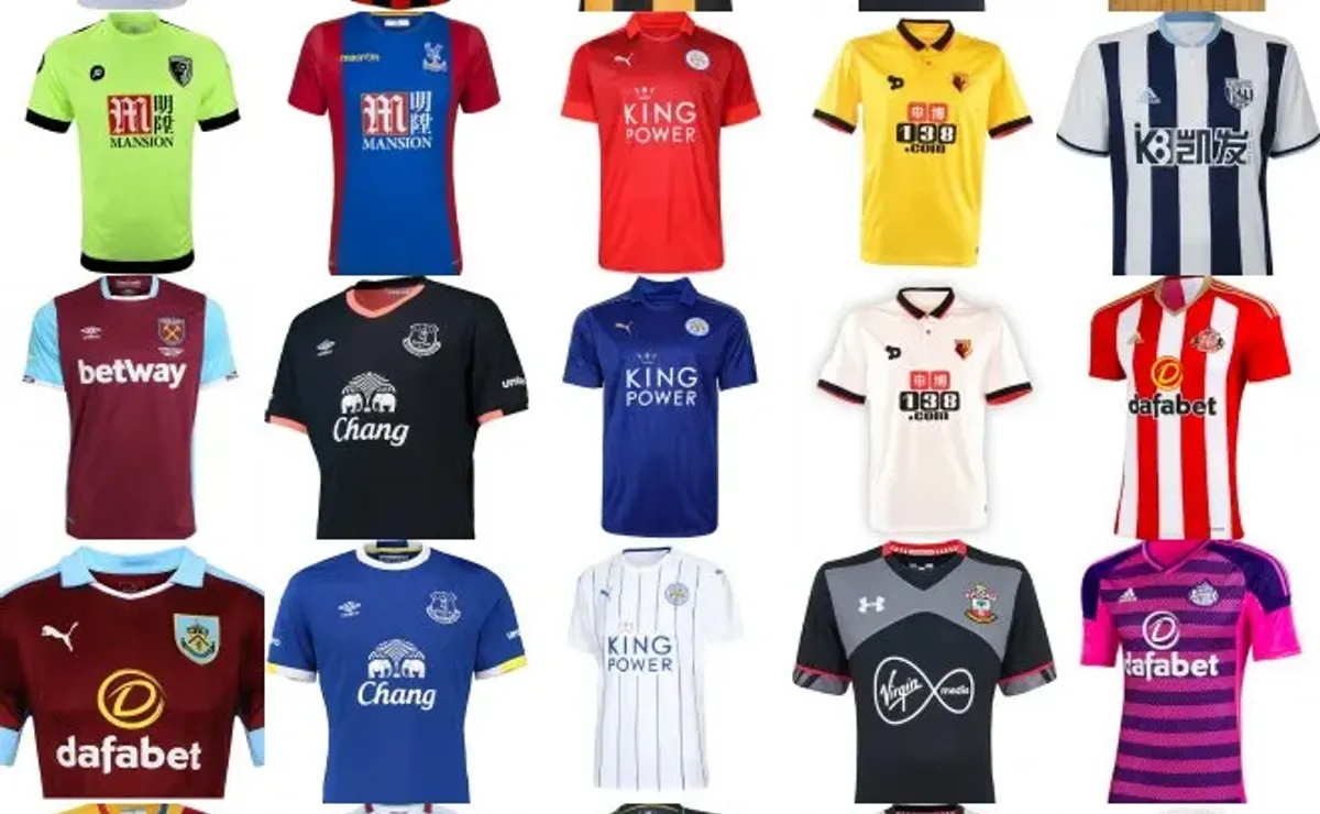 English Premier League 2016 2017 Football Or Soccer Jerseys