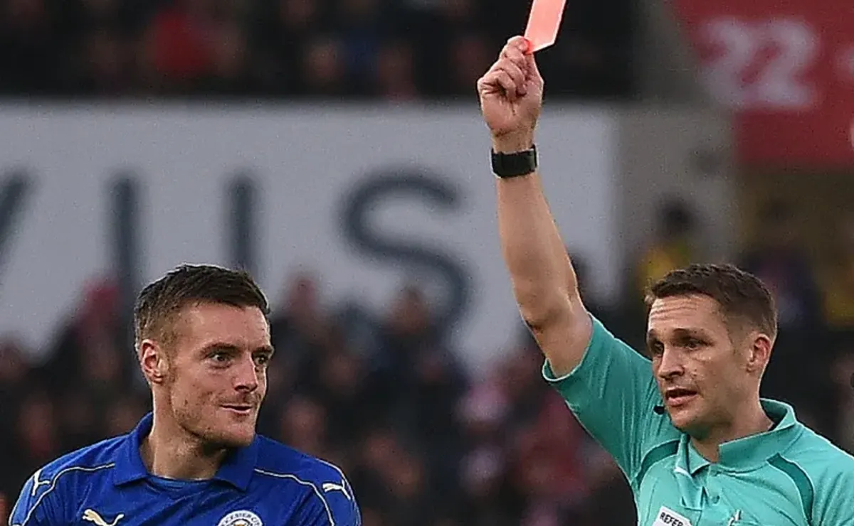 Jamie Vardy to serve three-match ban after red card appeal is rejected, Jamie  Vardy