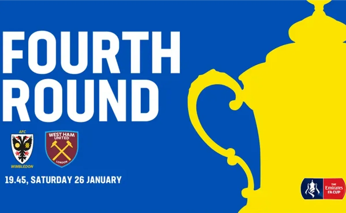 Where to find AFC Wimbledon vs. West Ham FA Cup on US TV and streaming -  World Soccer Talk